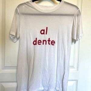 Reformation “Al dente” t shirt
